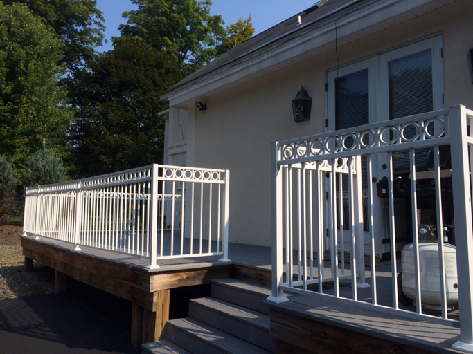 Side Entrance of the Ellicottville House with propane grill