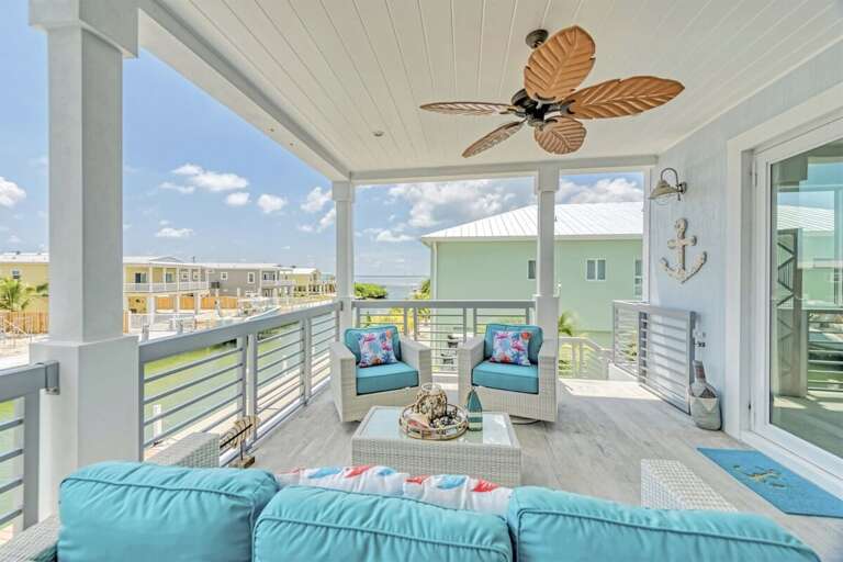 1st level balcony lounging area to enjoy ocean views.