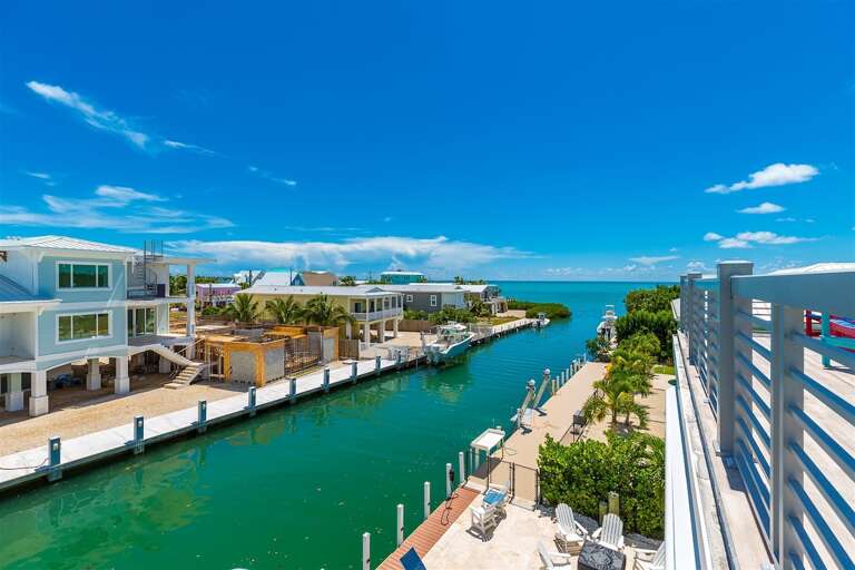 Ocean views from the 2nd level balcony.