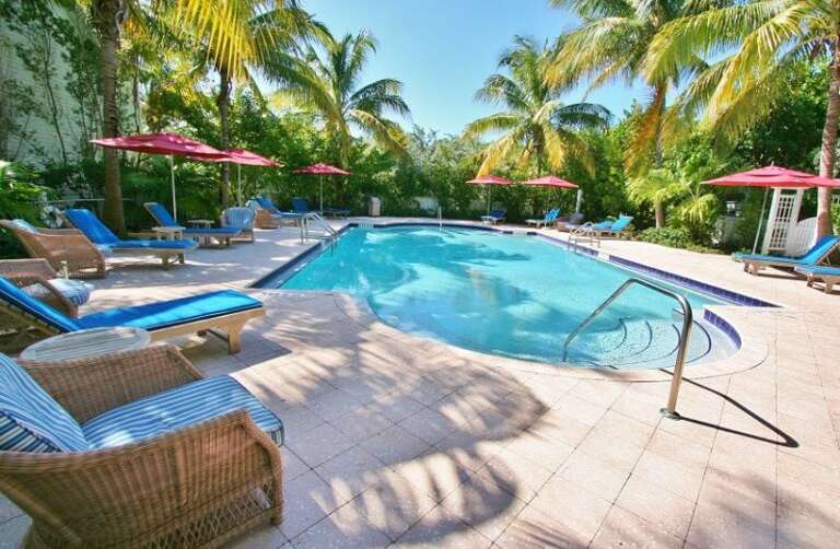 Resort pool.