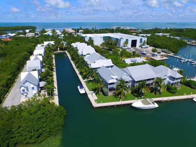 Ariel view of the resort