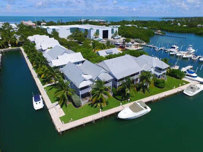 Ariel view of the resort