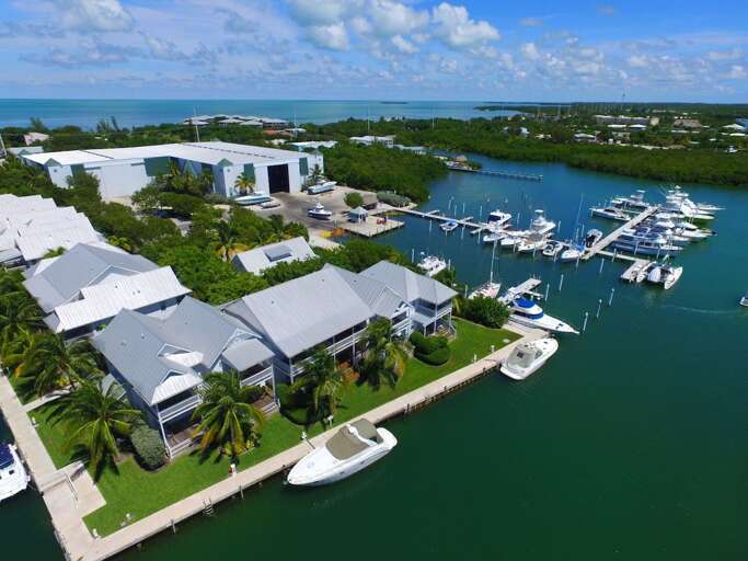 Ariel view of the resort