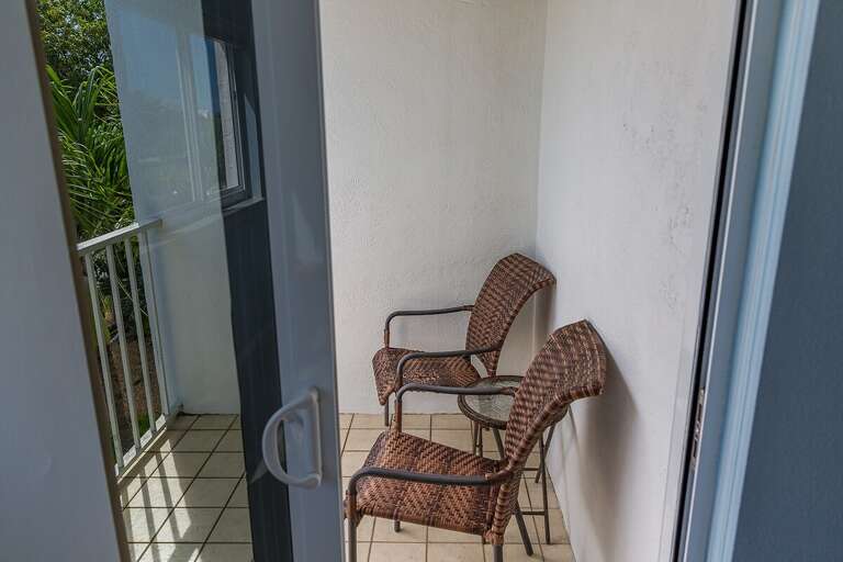 Living room balcony.