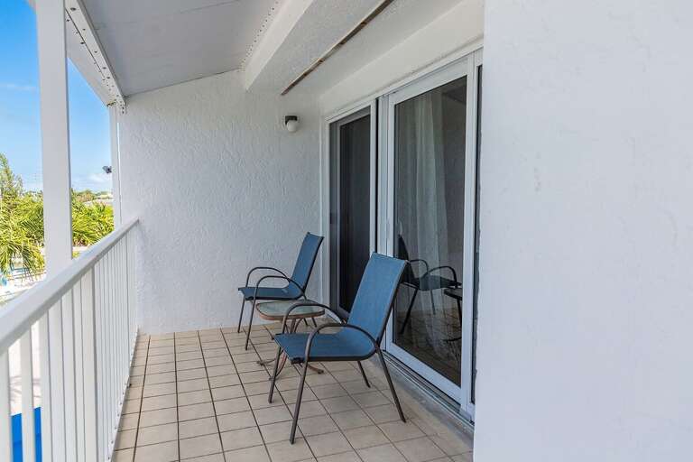 Living room balcony.