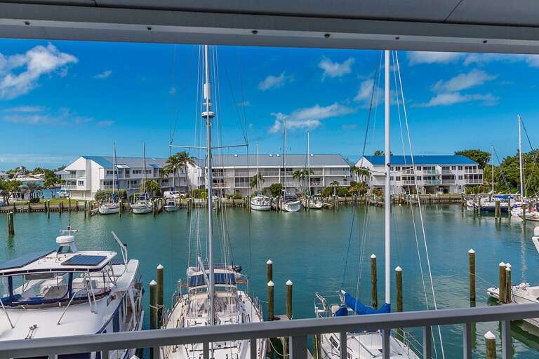 Marina right outside.