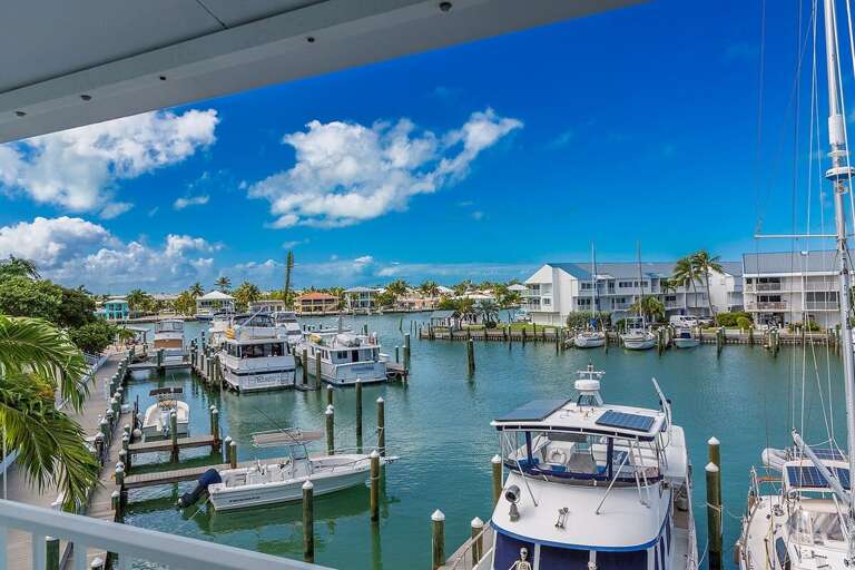 Marina right outside.