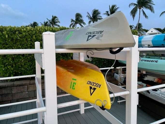 2 ascend kayaks one 9ft sport & one 10ft angler. 2 ascend kayaks one 9ft sport & one 10ft angler.