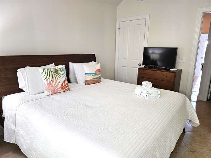 Bedroom 2 with a King bed. Bedroom 2 with a King bed.