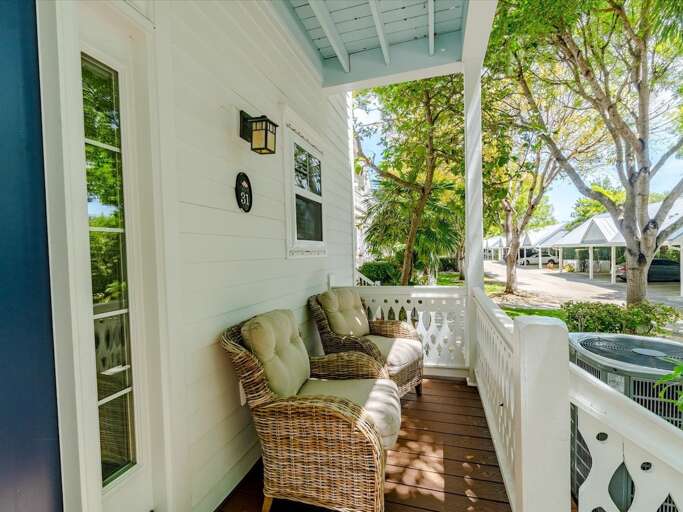 Front porch. Front porch.