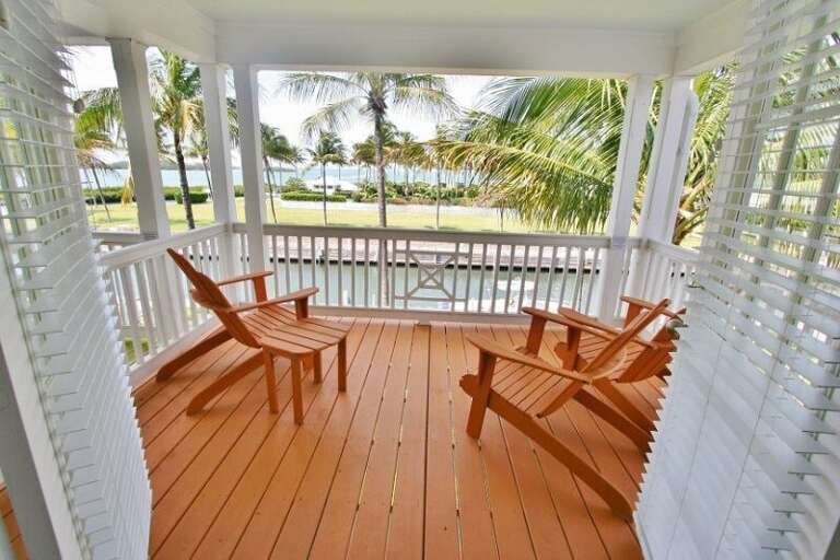 Master suite balcony.