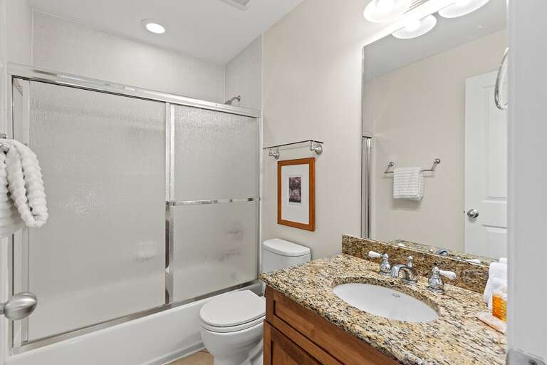 Your second full bathroom on the 2nd level.