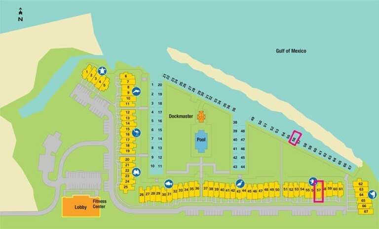 Boat Slip no. 56 is included with your rental. Boat Slip no. 56 is included with your rental.