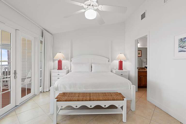 The perfect master suite with a king bed for deep, peaceful sleep. The perfect master suite with a king bed for deep, peaceful sleep.