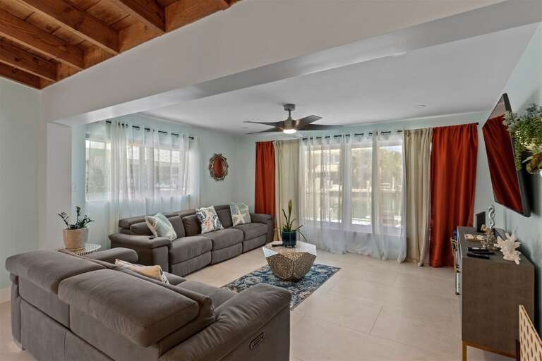 Large living room sofas for extra comfort.