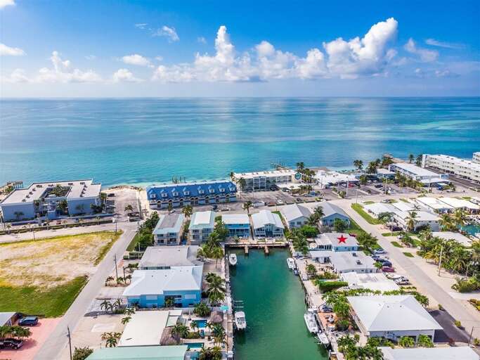 Aerial views. House is starred.