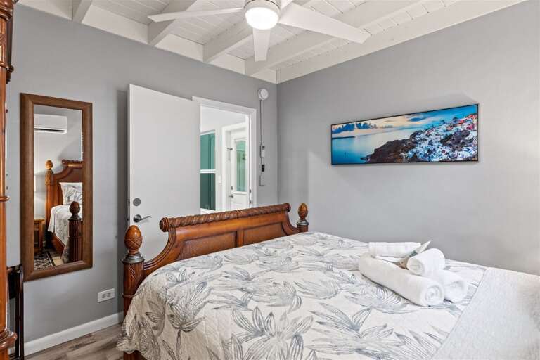 Bedroom 2 with a queen bed.