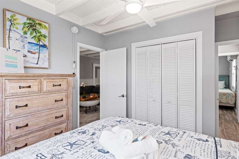 Bedroom 3 with a queen bed.