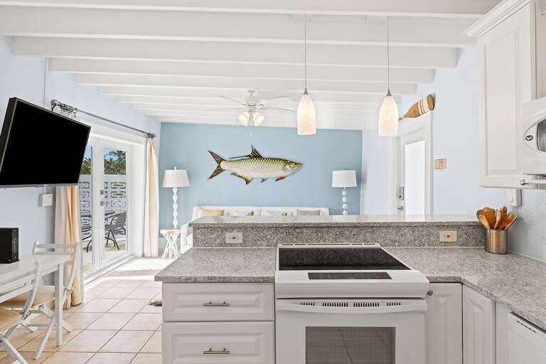 Fully equipped kitchen, a culinary haven for creating delicious meals and lasting memories.