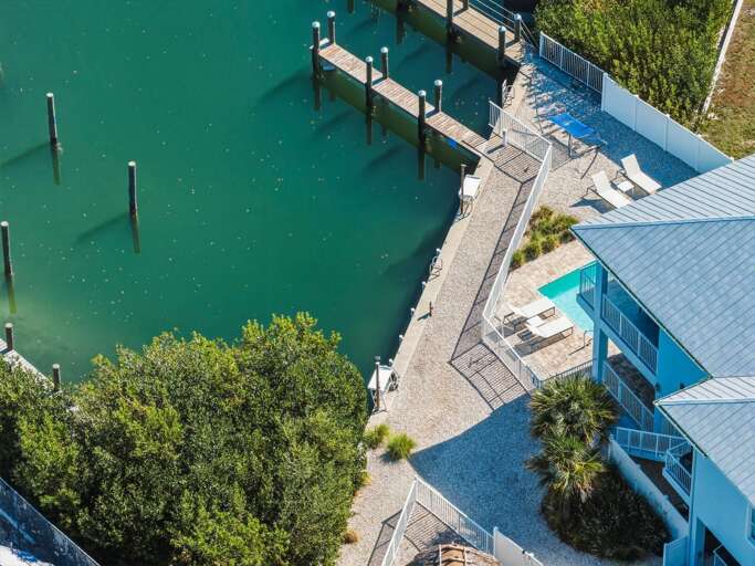 Cast a line right from your private dock and enjoy peaceful canal front living. A perfect setup for fishing enthusiasts visiting Marathon FL for a Florida Keys getaway.