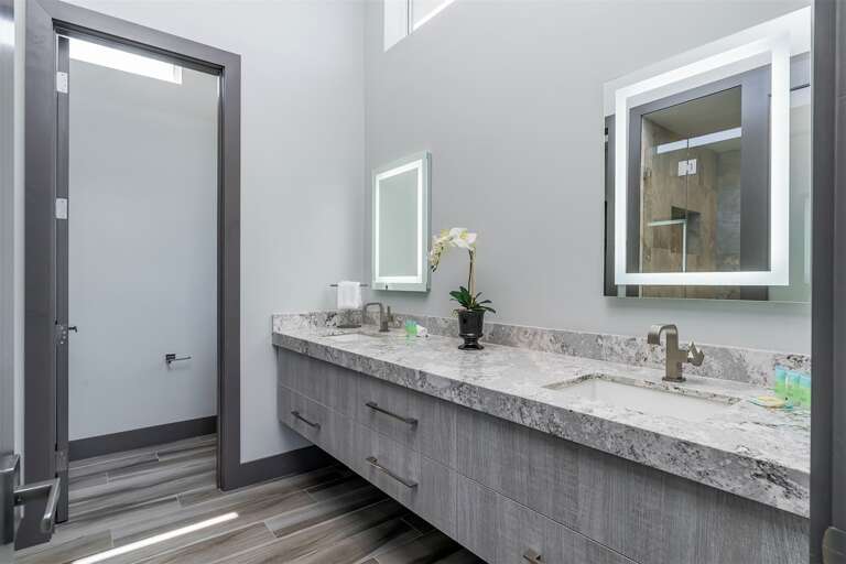2nd level master bathroom. 2nd level master bathroom.