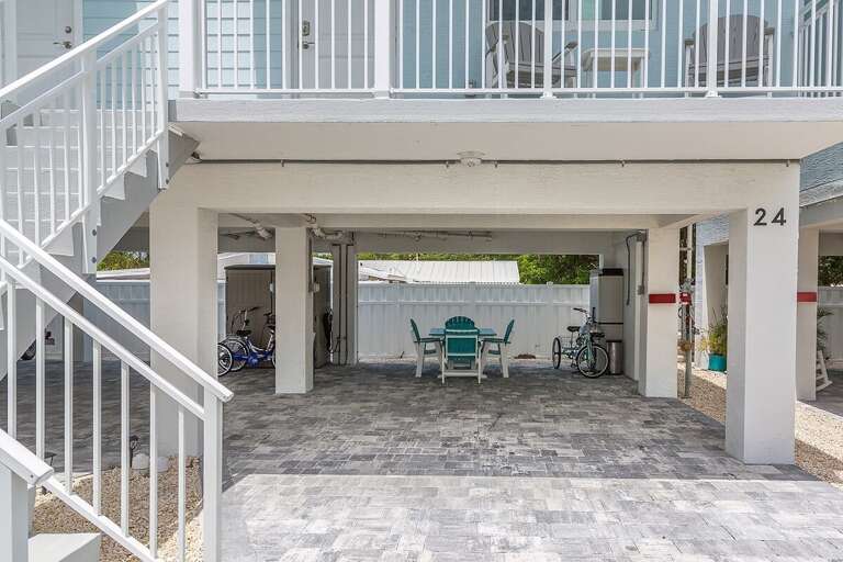 Covered parking or two.