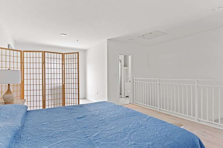 Oversized owners suite upstairs.