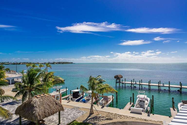Views from balcony.
