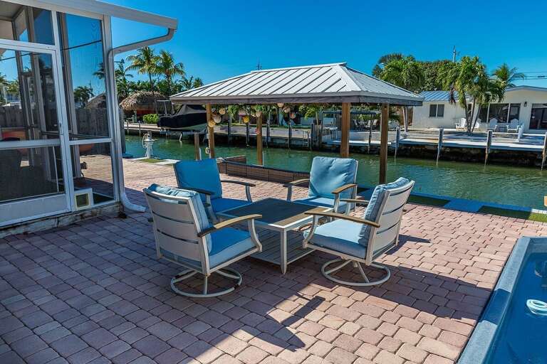 Outdoor seating area