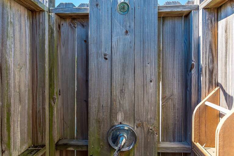 Outdoor shower