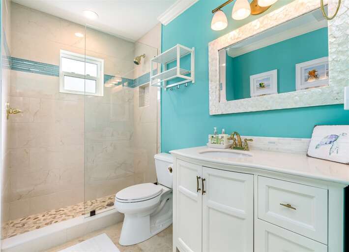 downstairs shared bathroom