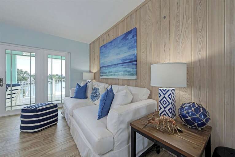 2nd floor main living room with water views