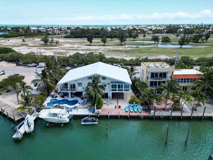 Aerial views. Aerial views.