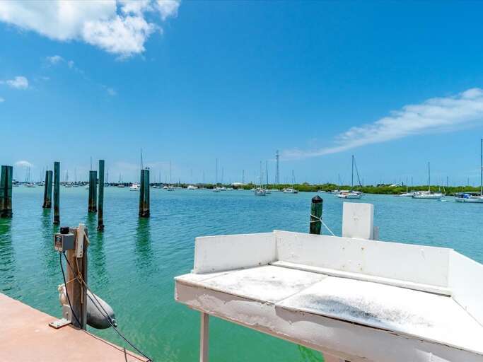 Fish cleaning station. Fish cleaning station.