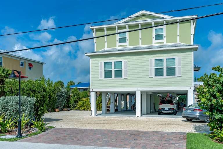 Exterior views. Duplex home, you will be on the left side.