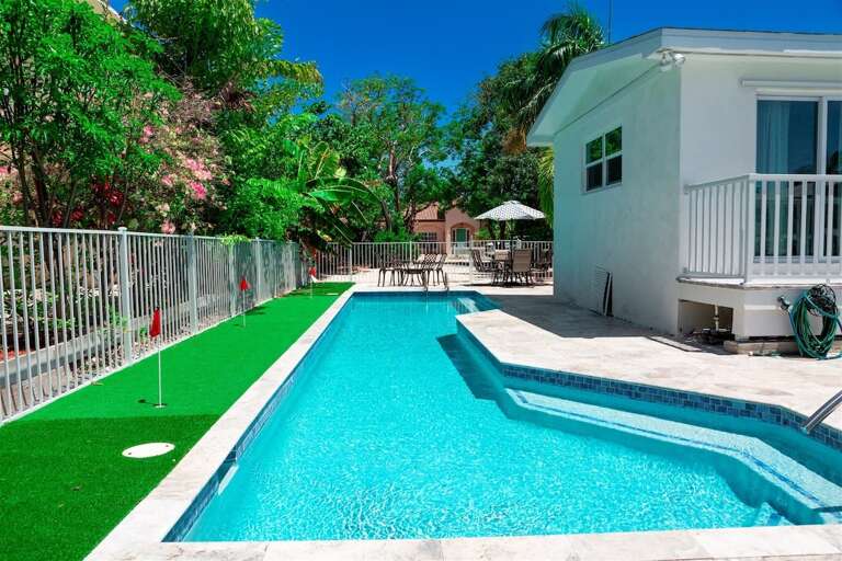 Private 330 sq ft pool - heated option available.