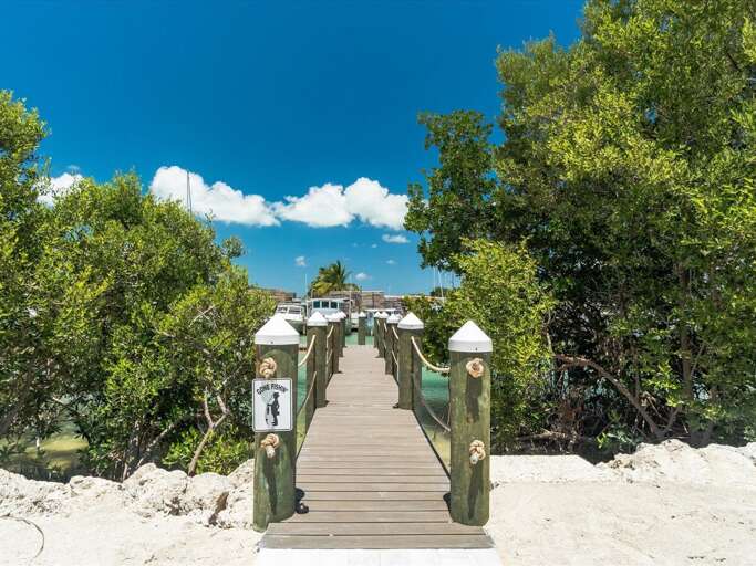 Kayak launch down to soft sand.
