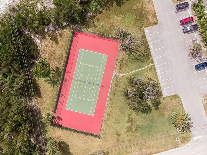 Tennis court.