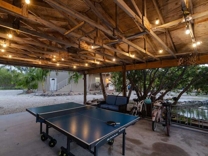 Plenty of lighting for night-time competition