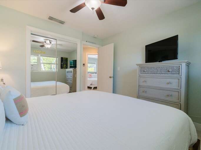 Bedroom 2 with a king bed.