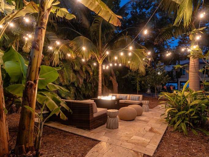 Outside night views.