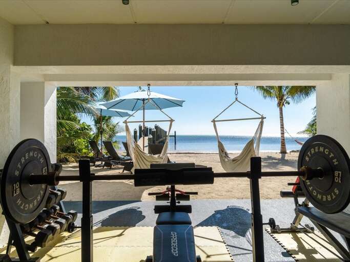 Workout with a view.