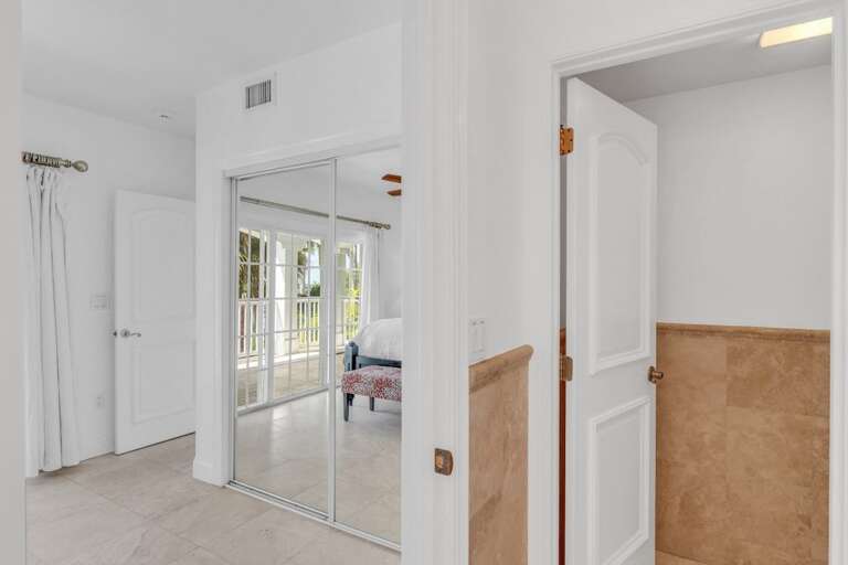 Bedroom 1: King bed with Jack and Jill bathroom
