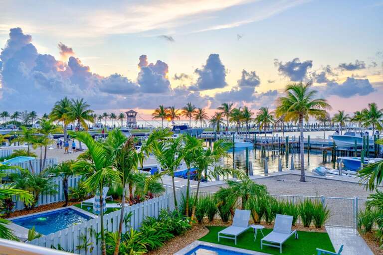 Experience breathtaking Florida Keys sunsets from your private dock and poolside patio at this luxury Gulf-front rental.