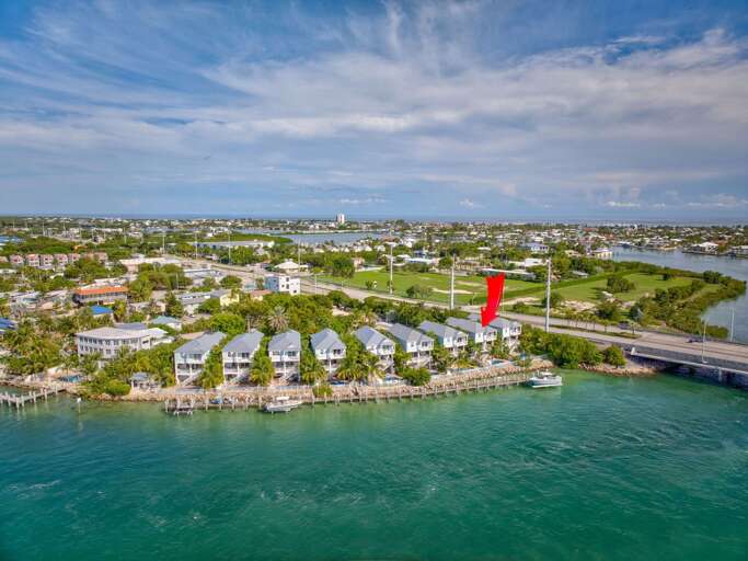 Experience unobstructed ocean views and modern coastal décor at this Marathon FL oceanfront property.