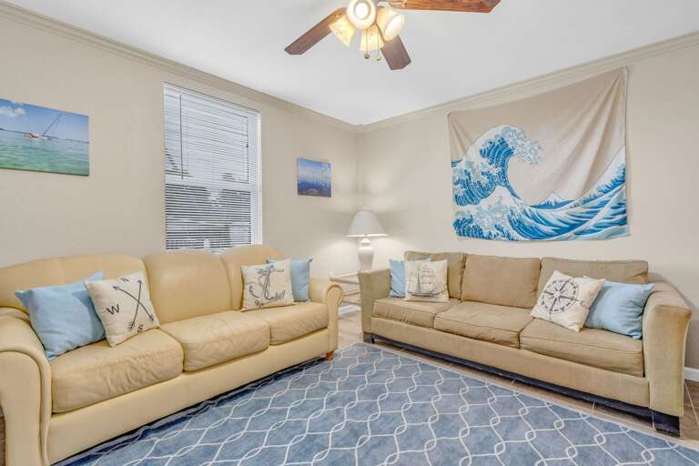 Enjoy a quiet, self-contained suite with its own bedroom, bathroom, and living area in a canal-front Florida Keys home with a private pool and boat lift.