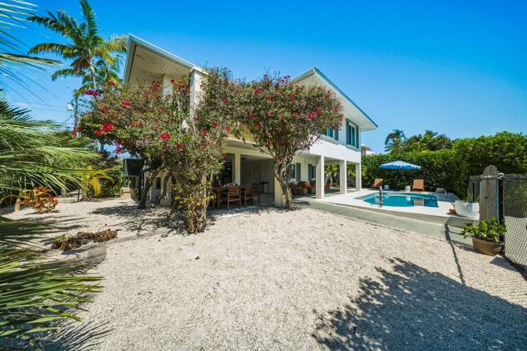 Tropical Backyard & Outdoor Space | Marathon Florida Keys Vacation Home