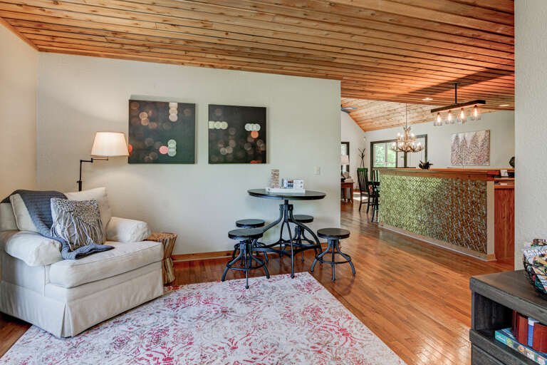 Gathering Area Off Kitchen