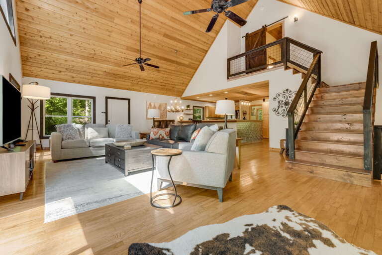 Open Floor Plan Living Area