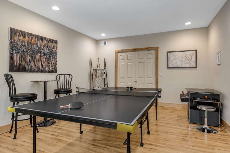 Lower Level - Recreation Area w/ Ping Pong Table